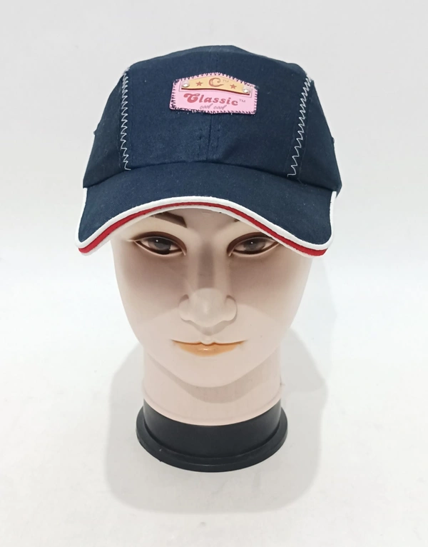 Brand - Classic Mens Pure Cotton Long Cap Color - Mix Color Pack Fitting  - Velcro - 12