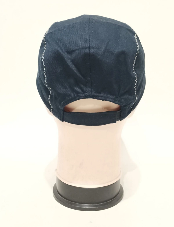 Brand - Classic Mens Pure Cotton Long Cap Color - Mix Color Pack Fitting  - Velcro - 12