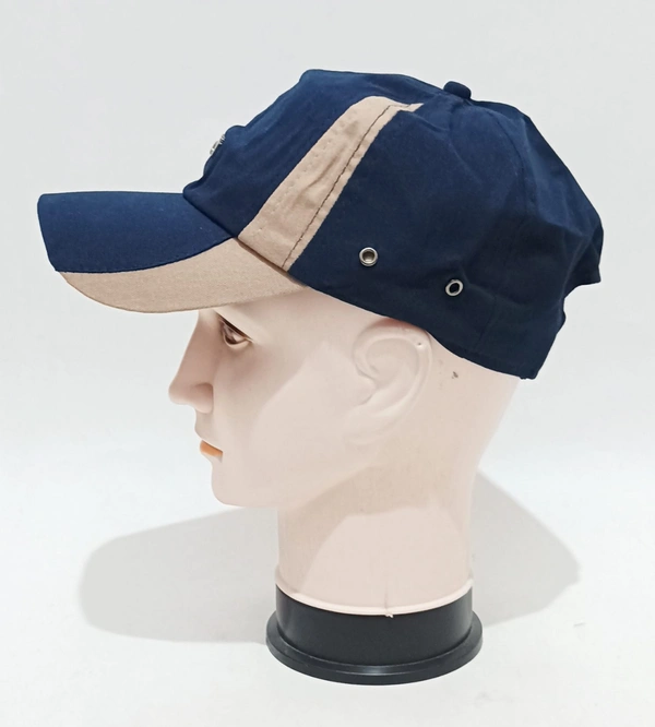 Brand - Classic Mens Pure Cotton With Metal Logo Cap Color - Mix Color Cap Packs Caps Fitting - Velcro - 12