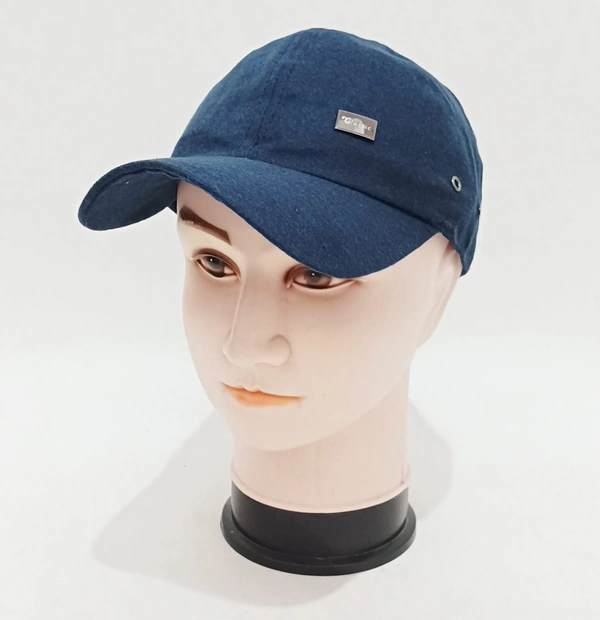 Brand - Classic Mens Pure Cotton With Metal Logo Cap Color - Mix Color Pack Fitting - Velcro - 12