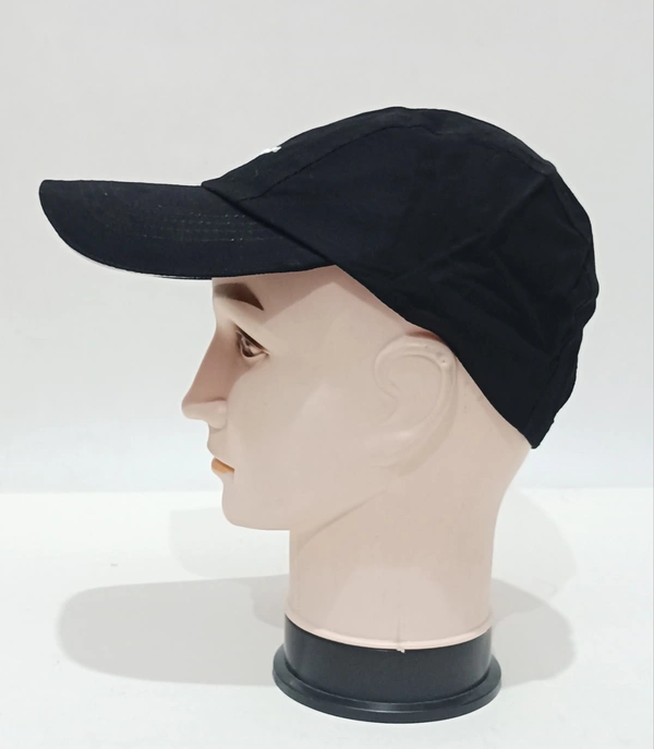 Brand - Nike Mens Cotton Cap Color - Black Color Cap Fitting - Metal Buckle Fitting - 12