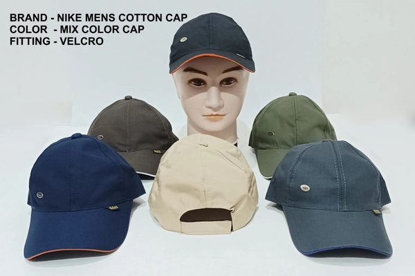 Brand - Nike Mens Cotton Cap Color - Mix Color Cap Fitting � Velcro - 12