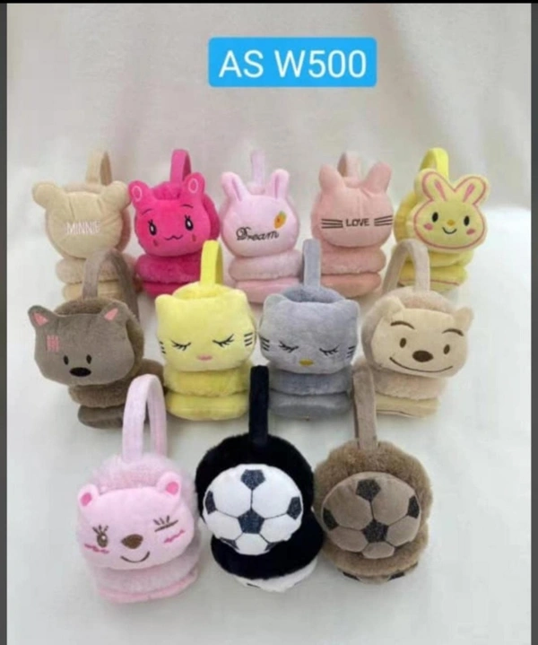 Fashno Kid'S Mix Color Earmuff (Set Of 12) - 12