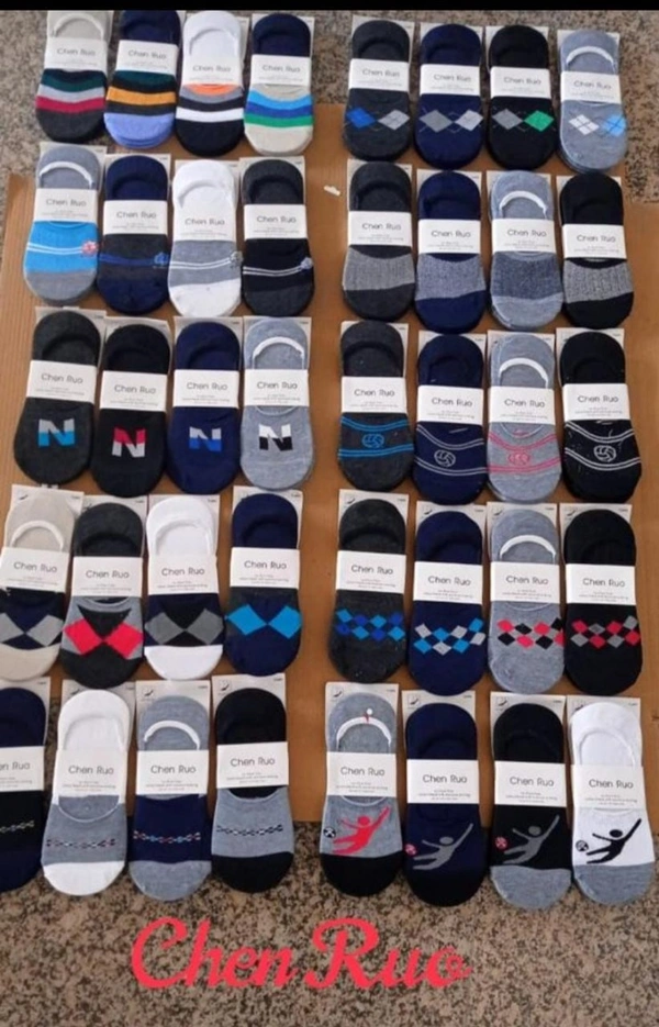 Fashno Men & Women No-Show Socks, Mix Color Pack (Set Of 12) - 12