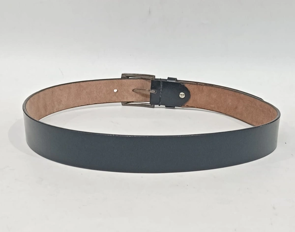 Genuine Leather Black Color Belt Strap Length 48 Inches Length And Width 35 Mm - 6