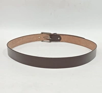Genuine Leather Brown Color Belt Strap Length 48 Inches Length And Width 35 Mm - 6