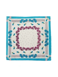 Handkerchiefs 11 In X 11 In Size In Assorted Colors - 11*11 cm, 12