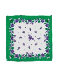 Handkerchiefs 11 In X 11 In Size In Assorted Colors - 11*11 cm, 12