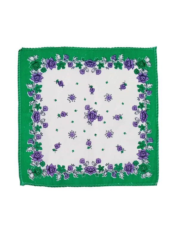 Handkerchiefs 11 In X 11 In Size In Assorted Colors - 11*11 cm, 12