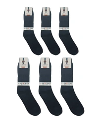 Kids School Socks Black Color  Pack (Pack Of 12 Pairs) Size -5-6. - 12