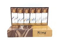 King [1450] Cotton Hankies Set Of 6 Boxes , In Each Box 3 Pcs Hankies Packing,Size- 45*45 Cm - 45*45 cm, 18