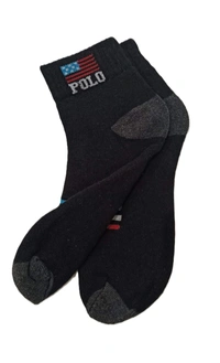 Men Mix Branded Cotton  Socks, Mix Color Pack Set Of 12 Pairs - 12