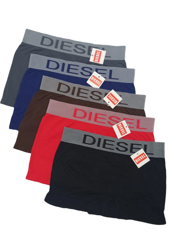 Men's  China Imported  Briefs  Material- Micro Fiber ,Color - Mix Plain Color,  Size - Free Size - Free Size, 12