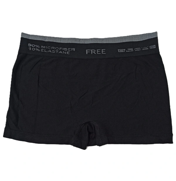 Men's  China Imported  Briefs  Material- Micro Fiber ,Color - Mix Plain Color,  Size - Free Size - Free Size, 12