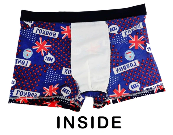 Men's  China Imported Briefs Multi Colour And Multi Printes With Mix Size - Mix Size, 12