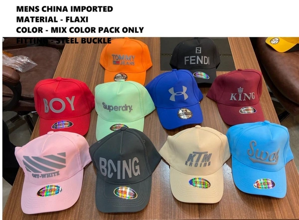 Mens China Imported Material - Flaxi Color - Mix Color Pack Only Fitting - Steel Buckle - 24