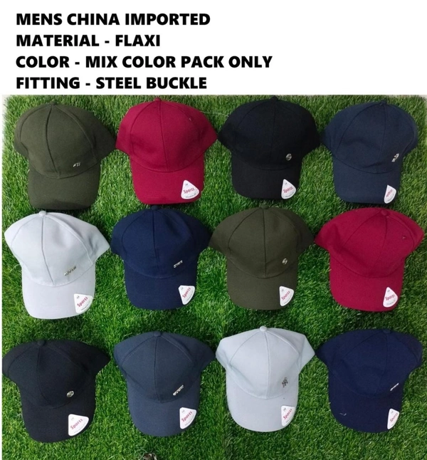 Mens China Imported Material - Flaxi Color - Mix Color Pack Only Fitting - Steel Buckle - 12