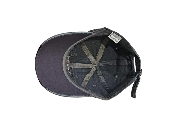 Mens Cotton China Imported Printed Cap Color - Mix Color Pack & Multi Print Fitting - Metal Buckle - 6