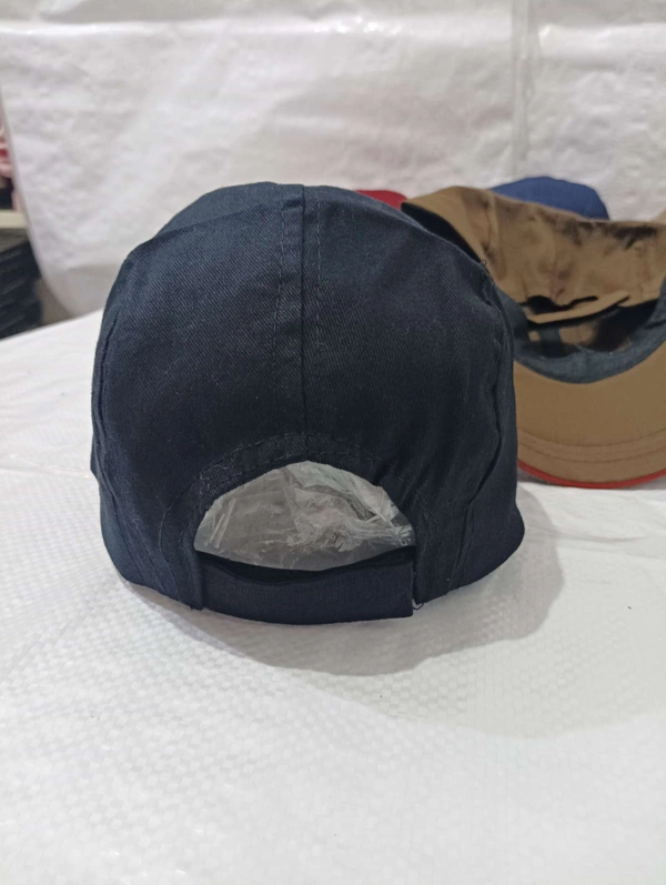 Mens Cotton Embrodary Caps Colour Mix Colour  Feeting Type Velcro - 24
