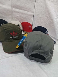 Mens Cotton Embrodary Caps Colour Mix Colour  Feeting Type Velcro - 12