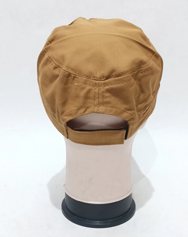 Mens Cotton Embrodary Design Short Style Cap Color - Mix Color Pack Only Fitting - Velcro - 12