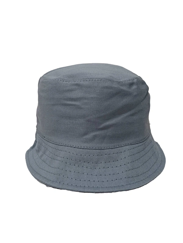 Mens Cotton Material Round Bucket Cap Color - Mix Color Pack - 12