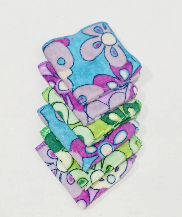 Mens Cotton Mix Color Handkerchief (12 Pieces In One Pack) - 23*22 cm, 12