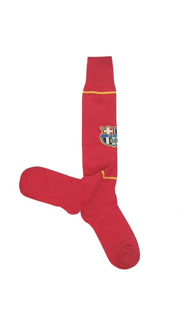 Mens Football Socks Red Color Pack Of 6 Pairs - 12