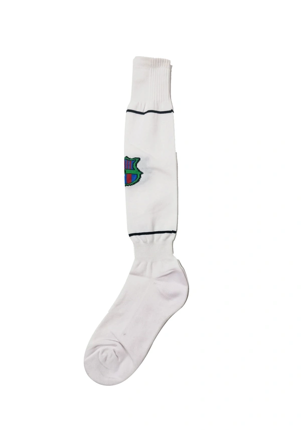 Mens Football Socks White Color Pack Of 6 Pairs - 12