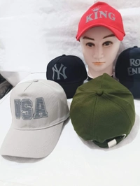 Mens  Indian Flaxi Fit Rubber Print Cap  Color - Mix Color Pack  Fitting - Steel Buckle - 12