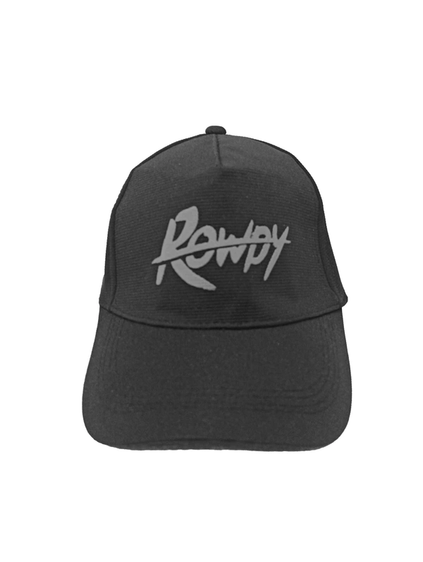 Mens Indian Flaxi Fit Rubber Printed Logo Caps Color - Black Color Pack Fitting - Buckle - 6