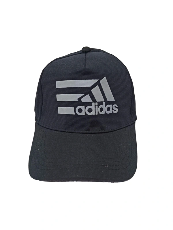 Mens Indian Flaxi Fit Rubber Printed   Logo Caps Color - Black Color Pack Fitting - Buckle - 24