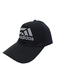 Mens Indian Flaxi Fit Rubber Printed   Logo Caps Color - Black Color Pack Fitting - Buckle - 24