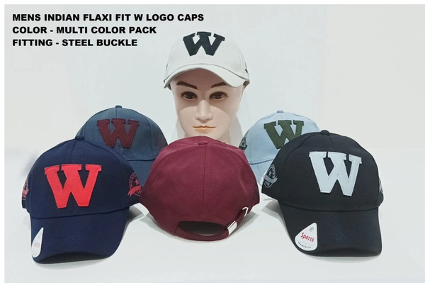 Mens Indian Flaxi Fit W Logo Caps Color - Multi Color Pack Fitting - Steel Buckle - 12