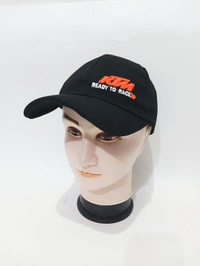 Mens Ktm Embrodary Black Flexi Fit Cap - 12