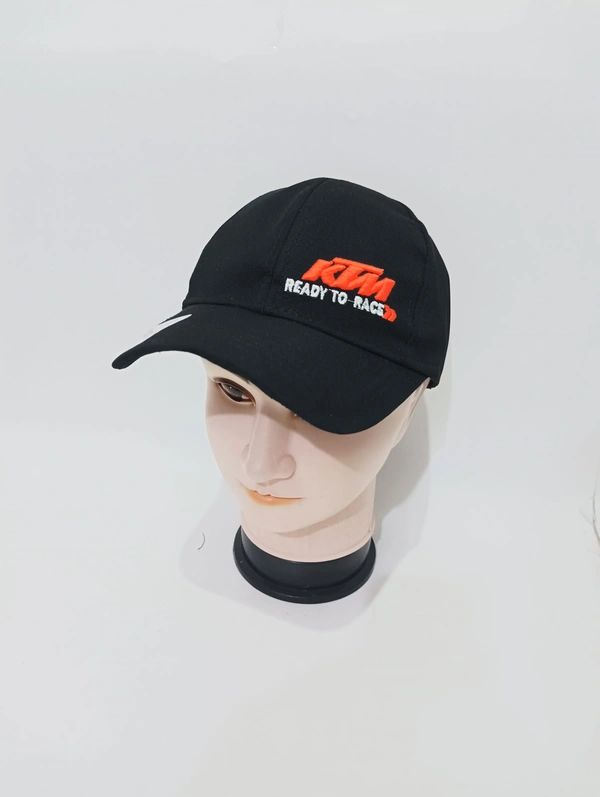 Mens Ktm Embrodary Black Flexi Fit Cap - 12