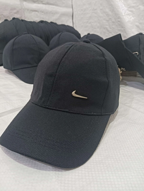 Mens Metal Logo Flaxifit Caps Colour Black Feeting Steel Buckle - 24