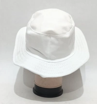 Mens Round Umpire/Sports Cap Color- White Only Material - Cotton - 12