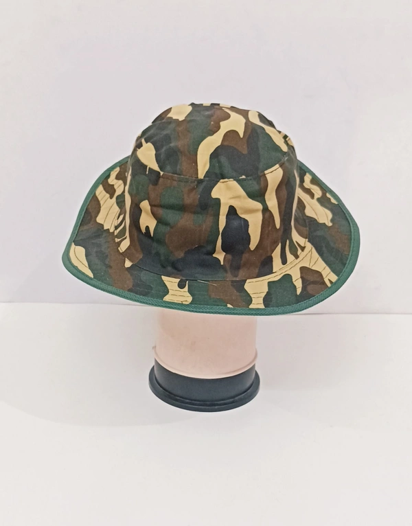 Mens Umpire Style Cap Material - Cotton Color - Camouflage Fitting - Elastic - 12