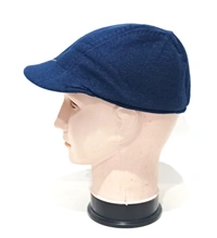 Mens Velevt Golf Style Cap Material - Indian Velvet Color - Mix Color Pack Fitting - Elastic - 120