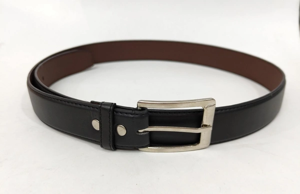 Pu Leather Black Colour Belt Strap Length 46 Inch Width 35 Mm - 120