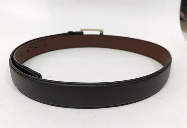 Pu Leather Black Colour Belt Strap Length 46 Inch Width 35 Mm - 120