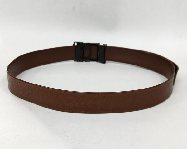 Pu Leather Brown Colour Belt Strap Length 48 Inches Length And Width 35 Mm - 12