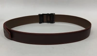 Pu Leather Material Brown Color Belt Strap Length 48 Inches Length And Width 35 Mm - 6