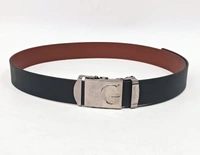 Synthetic Leather Black Colour Belt Strap Length 48 Inches Length And Width 35 Mm - 12