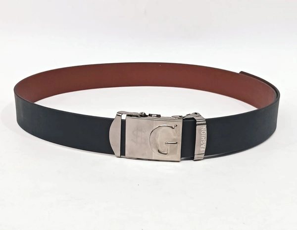 Synthetic Leather Black Colour Belt Strap Length 48 Inches Length And Width 35 Mm - 12