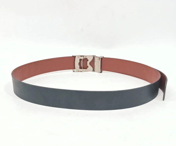 Synthetic Leather Black Colour Belt Strap Length 48 Inches Length And Width 35 Mm - 12
