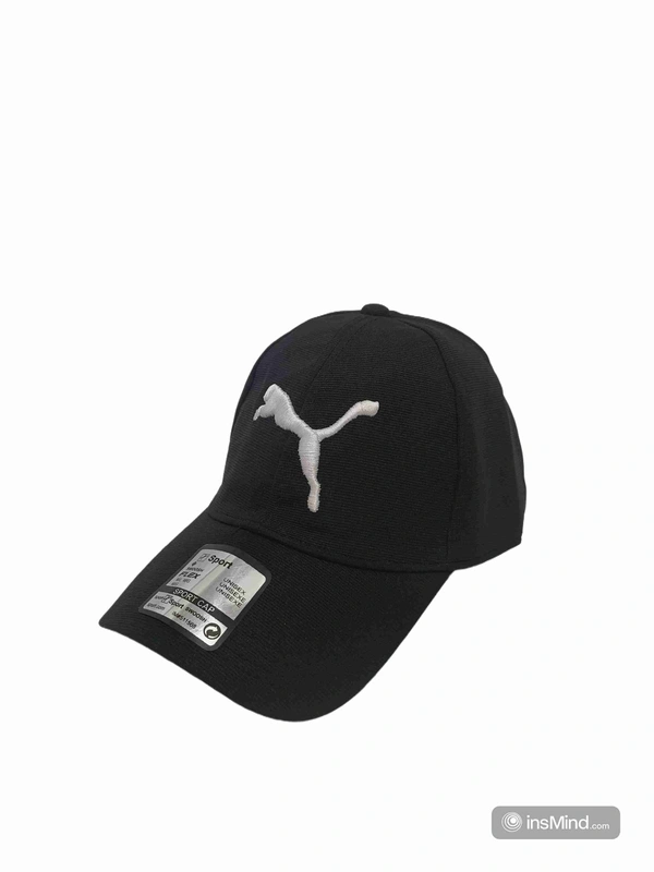 MENS INDIAN FLAXI FIT RUBBER PRINTED LOGO CAPS COLOR - BLACK COLOR PACK FITTING - BUCKLE - FREE, 12