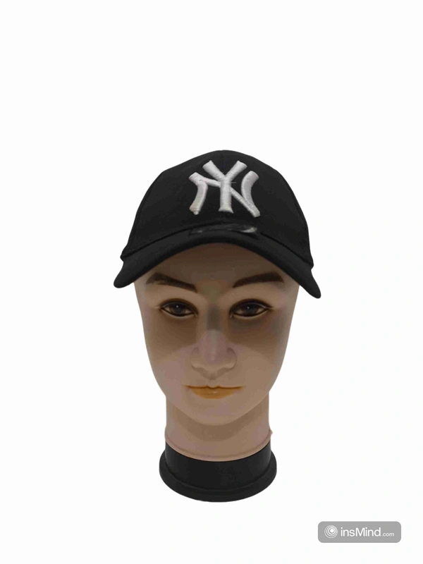 MENS INDIAN FLAXI FIT RUBBER PRINTED LOGO CAPS COLOR - BLACK COLOR PACK FITTING - BUCKLE - FREE, 12