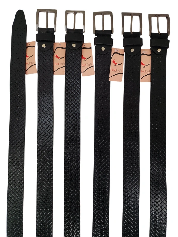 40MM P2C MEN GENUINE LEATHER BROWN COLOR BELT SIZE-42-52(6 SIZE) - FREE SIZE, 6